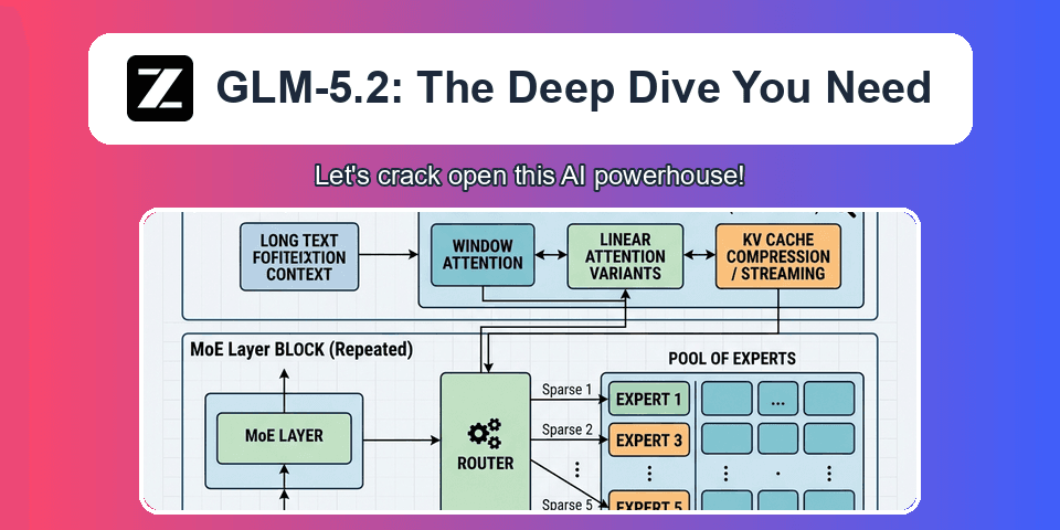 GLM-5.2 Deep Dive: Z.ai's 744B MoE Model with 1M Context Window