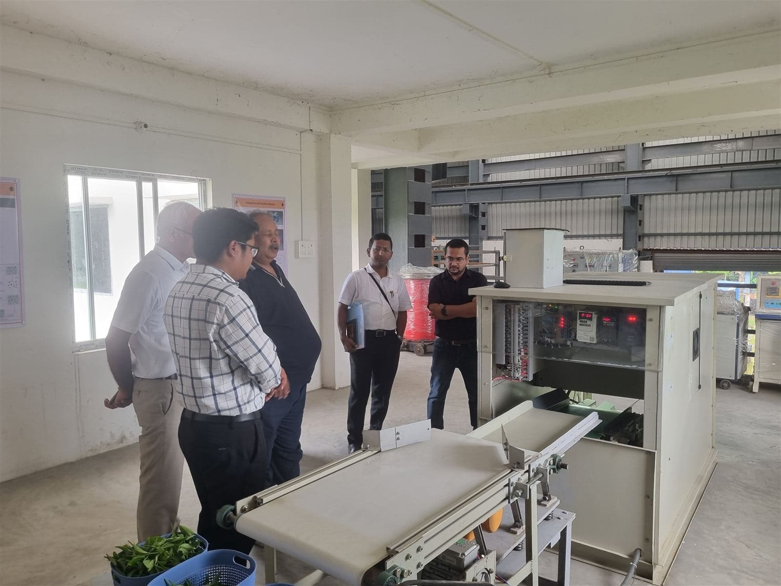 Live TLCM Field Demonstration with Tea Graders & DSIR Committee
