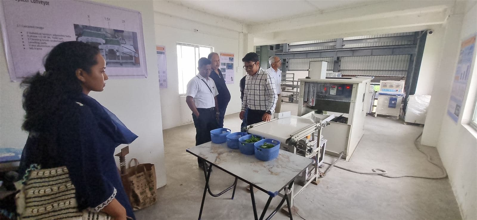 Fresh Tea Leaf Feeding & Conveyor System